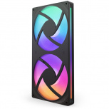 Ventilador NZXT F280 RGB Core, 2x 140mm, 2000RPM, RGB, Negro  image