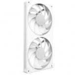 Ventilador NZXT F280 RGB Core, 2x 140mm, 2000RPM, RGB, Blanco  image