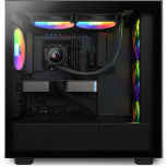 NZXT Kraken 280 RGB Enfriamiento Líquido para CPU, 2x 140mm, hasta 1500RPM, Negro  image