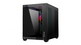 Gabinete Ocelot Gaming A-CUBE 1, Midi-Tower, ATX/Micro-ATX/Mini-ITX, USB 2.0/3.0, sin Fuente, 3 Ventiladores Instalados, Negro - Imagen adicional 2