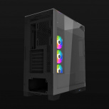 Gabinete Ocelot Gaming Glass Hunter 3, Mini-Tower, Micro-ATX/Mini-ITX, USB 2.0/3.0, sin Fuente, 3 Ventiladores Instalados, Negro - Imagen adicional 9