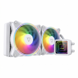 Ocelot Gaming OEL240-2B Enfriamiento Líquido para CPU, 2x 120mm, hasta 1800RPM, Blanco