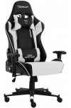 Ocelot Gaming Silla Gamer OSB-04, hasta 150Kg, Negro/Blanco