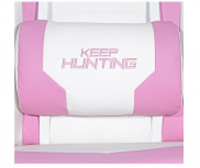 Ocelot Gaming Silla Gamer OSR-05, hasta 150Kg, Rosa/Blanco image