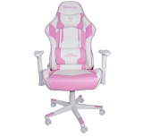 Ocelot Gaming Silla Gamer OSR-05, hasta 150Kg, Rosa/Blanco image