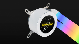 Ocelot Gaming Polar Wave 360 White Enfriamiento Líquido para CPU, 3x 120mm, hasta 1800RPM, Blanco  image