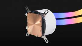 Ocelot Gaming Polar Wave 360 White Enfriamiento Líquido para CPU, 3x 120mm, hasta 1800RPM, Blanco  image