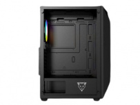 Gabinete Ocelot Gaming POLYGON-E5, Midi-Tower, ATX/Micro-ATX/Mini-ITX, USB 2.0/3.0, sin Fuente, 4 Ventiladores Instalados, Negro - Imagen adicional 1