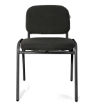 Offiho Silla Eco Visita, Respaldo acolchado, Gris