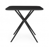 Offiho Mesa Fija Tonnati, 80cm x 80cm, Negro