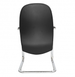 Offiho Silla OHV-408, Respaldo acolchado, Negro image