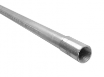 Omega Tubo Conduit MET-1511, 1/2" x 3 Metros, Acero Galvanizado