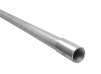 Omega Tubo Conduit MET-1516, 2" x 3 Metros, Acero Galvanizado
