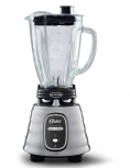 Oster Licuadora 2114087, 1.5 Litros, 600W, 1 Velocidad, Negro/Plata