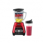 Oster Licuadora BLSTPYG1310RB, 1.5 Litros, 1000W, 3 Velocidades, Rojo