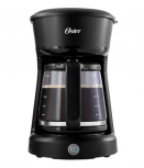 Oster Cafetera de Goteo BVSTDCS121B, 12 Tazas