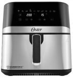 Oster Freidora de Aire CKSTAF75DSSD, 7.5L, 1700W, 200 °C, Negro/Plata