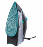 Oster Plancha Vapor GCSTCS-412, 1500W, 200ml, Negro/Verde