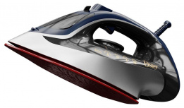 Oster Plancha Vapor GCSTAC6952, 1600W, 280ml, Azul/Gris