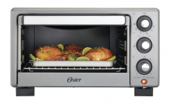 Oster Freidora de Aire TSSTTV17MAFNS, 17 Litros, 1400W, 230°C, Gris