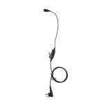 Otto Auricular con Micrófono Bidireccional para Radio E1-1W2MG131, Negro, para Motorola y Hytera