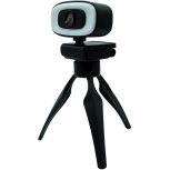 Ovaltech Webcam OV-WCAM con Micrófono, Full HD, 1920 x 1080 Pixeles, USB 2.0, Negro