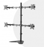 Ovaltech Soporte de Escritorio para 2 Monitores 13" - 32", hasta 8kg 
