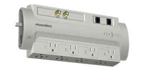 Panamax Supresor de Picos SP8-AV, 8 Contactos, 1125J, 2x RJ-45