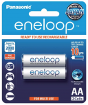 Panasonic Batería Recargable AA, 2000mAh, 2 Piezas