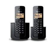 Panasonic Teléfono KX-TGB112MEB DECT, Inalámbrico, Negro