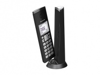Panasonic Teléfono Inalámbrico DECT KX-TGK210ME, Altavoz, Negro