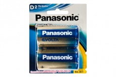 Panasonic Pila D, 1.5V, 2 Piezas