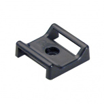 Panduit Sujetador para Cable con Adhesivo, 28.5 x 28.5 mm, Negro, 100 Piezas