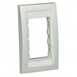 Panduit Placa Marco de Ventana Ejecutivo Ventana Sencilla, Blanco