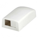 Panduit Caja Mini-Com de 2 Puertos, Blanco