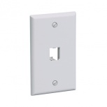 Panduit Placa para Pared CFP1WH, 1 Puerto, 1 Pieza, Blanco