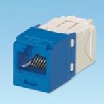 Panduit Jack Categoría 6, RJ-45, CJ688TGBU,  Azul