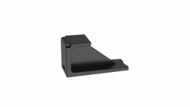 Panduit CMBBL-X Módulo Ciego Mini-Com de 1 Puerto, Negro, 10 Piezas