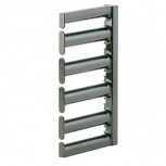 Panduit Dedos Administradores, 5RU, Negro