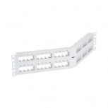 Panduit Panel de Parcheo Cat5/Cat5e/Cat6, 48 Puertos RJ-45, 2U