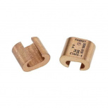 Panduit Conector Compresor CTAP2/0-2/0-X, 10 Piezas