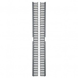 Panduit Kit de Dedos Administradores Verticales, 45U, Negro