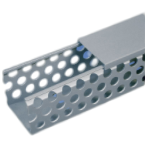 Panduit Ducto Tipo D de Orificios Redondos, 4'' x 4'' x 6', PVC, Gris