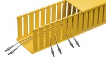 Panduit Canaleta Ranurada, PVC, 1.8 Metros, Amarillo