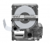 Panduit Cassette de Etiqueta Autolaminable F100X150AJM, 1" x 1.5", 150 Etiquetas, Blanco