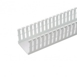 Panduit Ducto Tipo F de Ranuras Estrechas, 2'' x 4'' x 6', PVC, Blanco