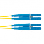 Panduit Cable Fibra Óptica Multimodo OS2 LC Macho - LC Macho, Núcleo 9µm, Cubierta 125µm, 15 Metros, Amarillo
