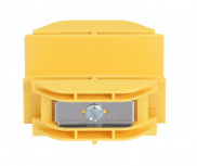 Panduit Union Recta "Cople" de 2x2 FiberRunner, Amarillo