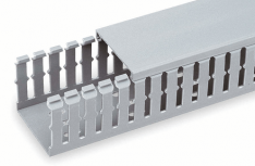 Panduit Plástico, 2 Metros, Gris 