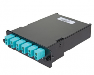 Panduit Distribuidor de Fibra Óptica FHCZO1210U, 6 Conectores, LC/MPO, Multimodo